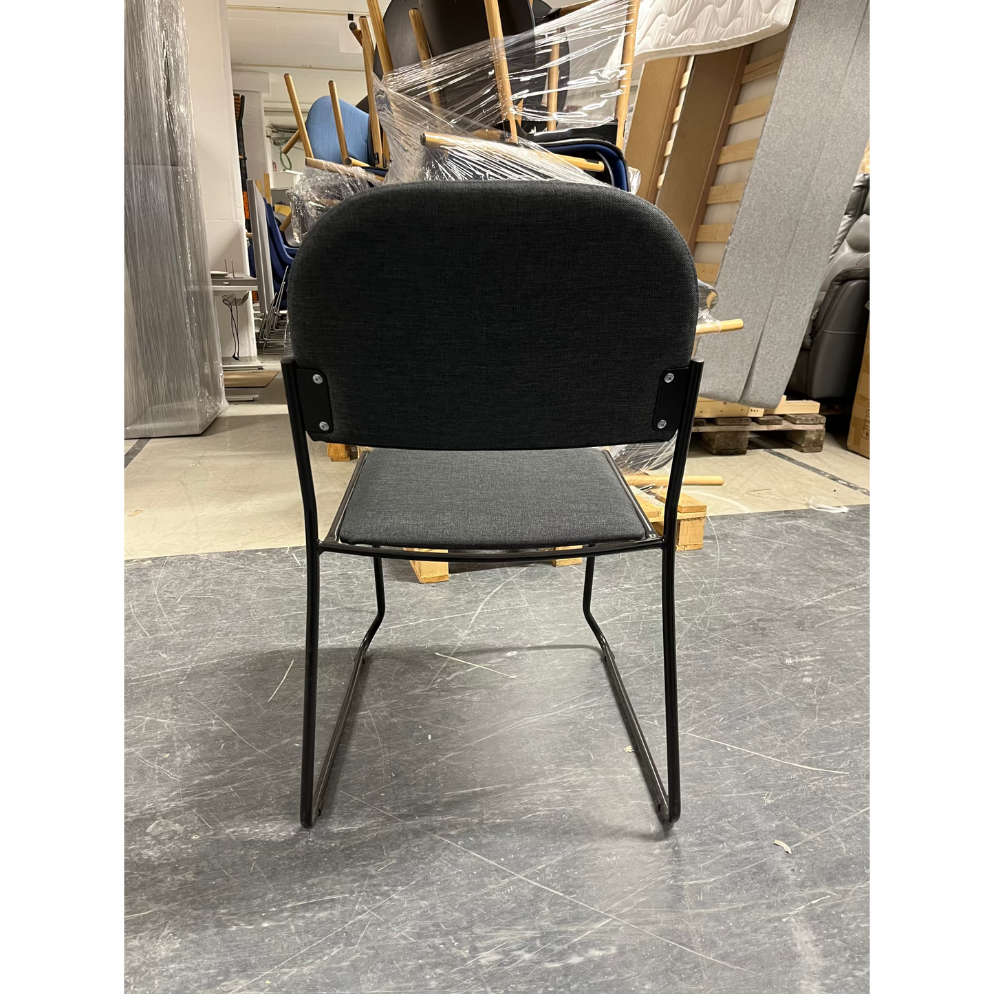 Stol DAWSON, antrasitt/svart fra AJ Produkter