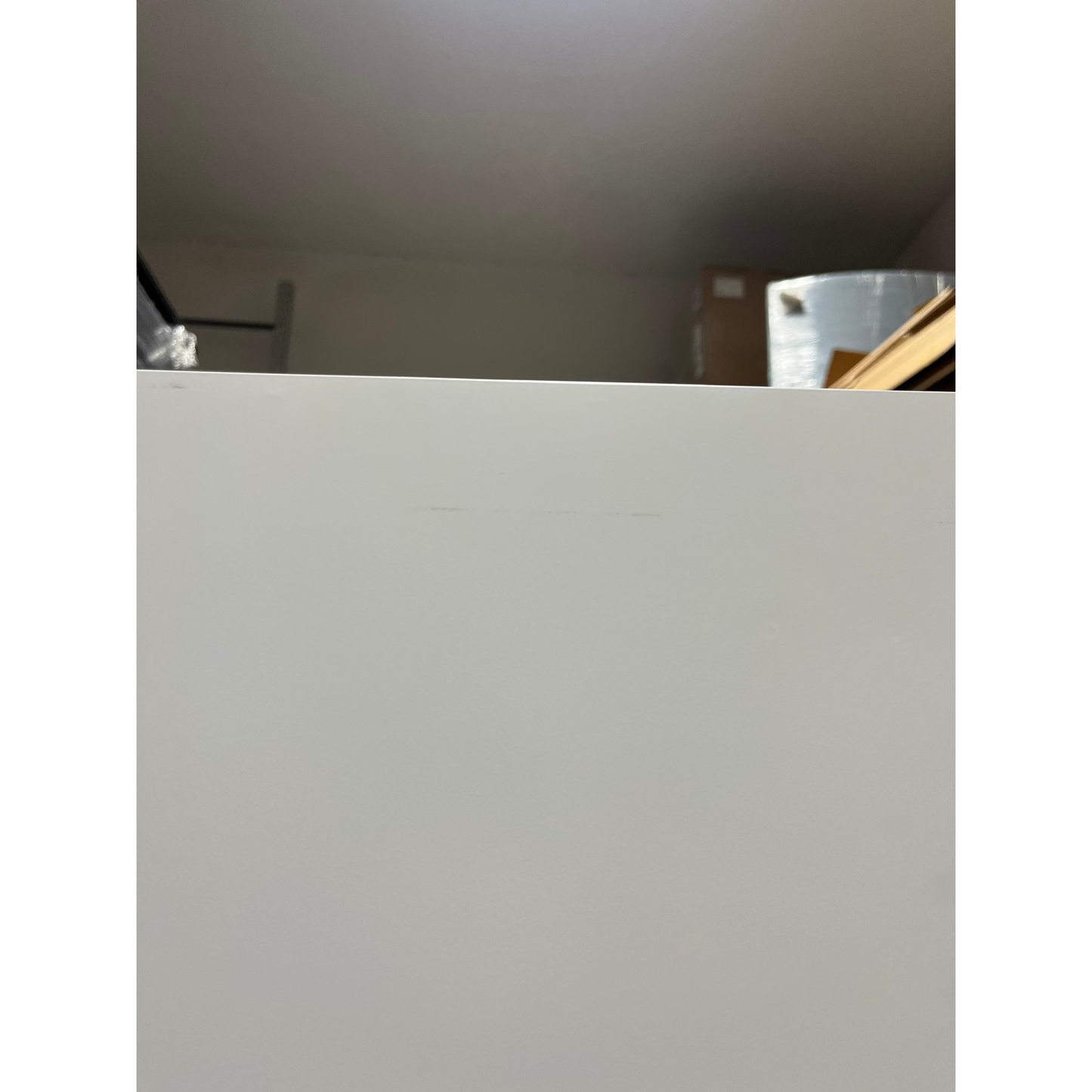 Oppbevaringsskap SUPPLY, stål, H1900 B1020 D635 mm, hvit/hvit fra AJ Produkter