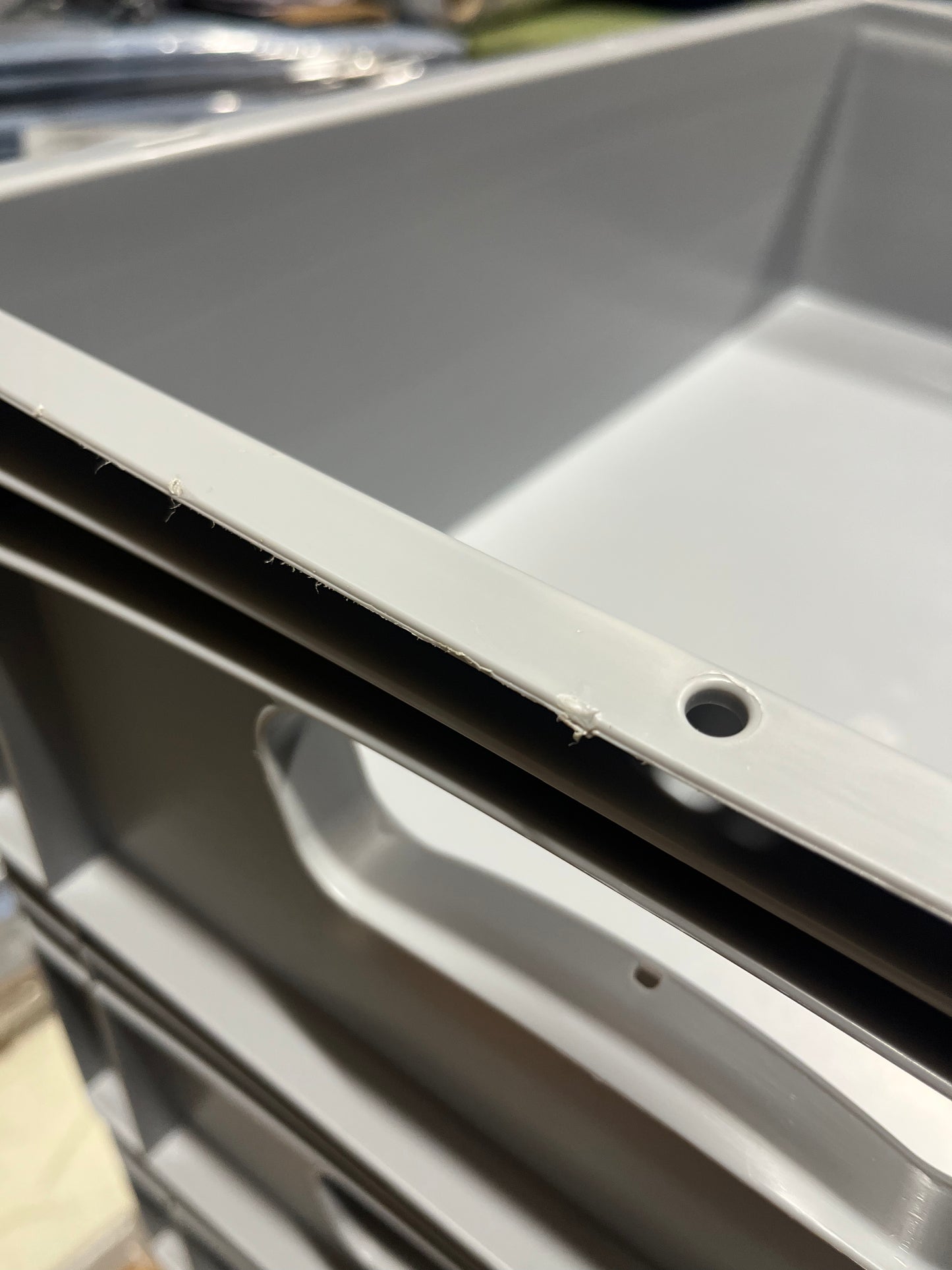 Lagerboks AJ EURO, 32 l, L600 B400 H170 mm fra AJ Produkter
