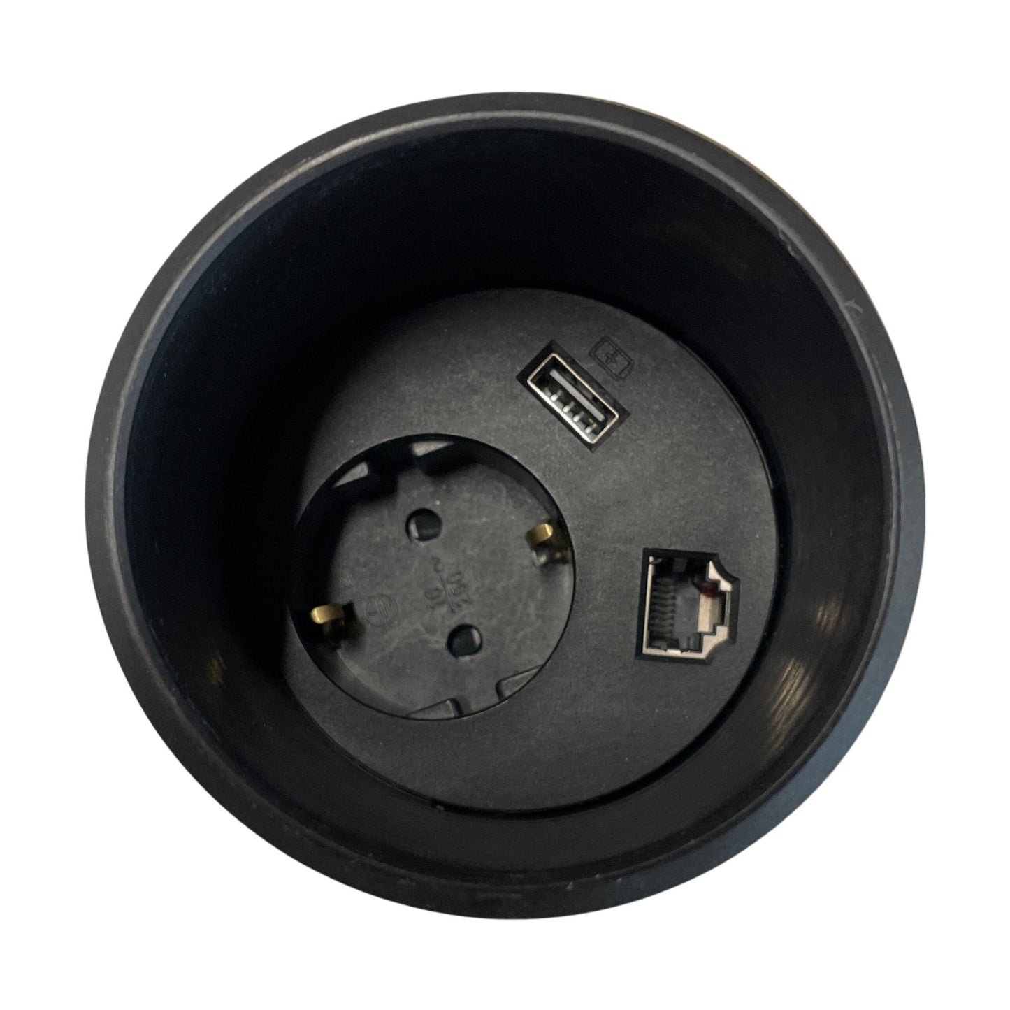 Elektrisk hev/senk skrivebord fra Rol Ergo, hvit, 180x80 cm