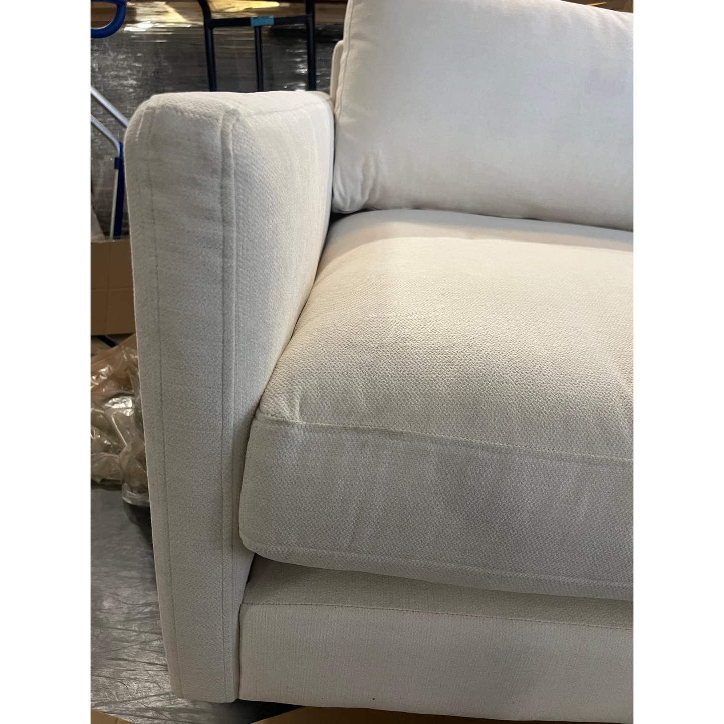 Sofia 3-seter sofa, hvit, fra Kid