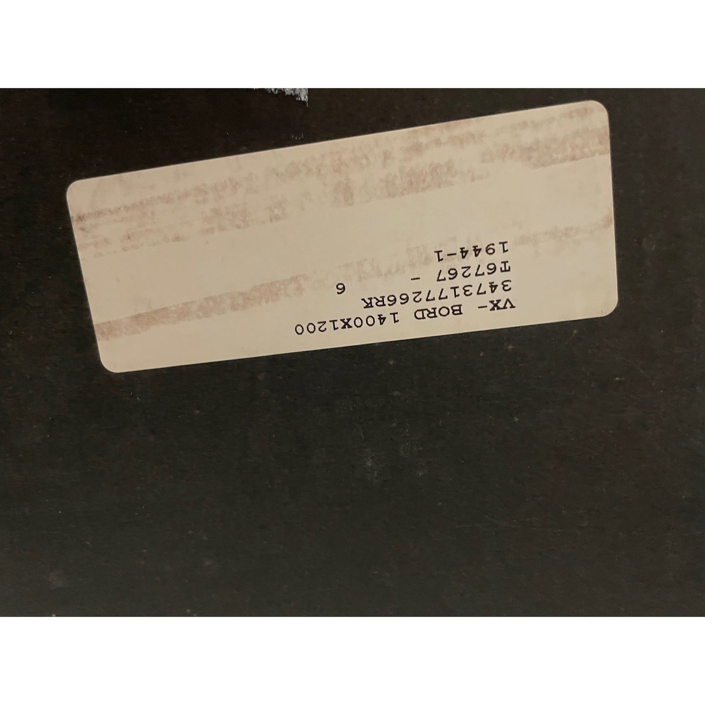 Konferansebord i sortbeiset eik Horreds VX-serie, 280x120 cm