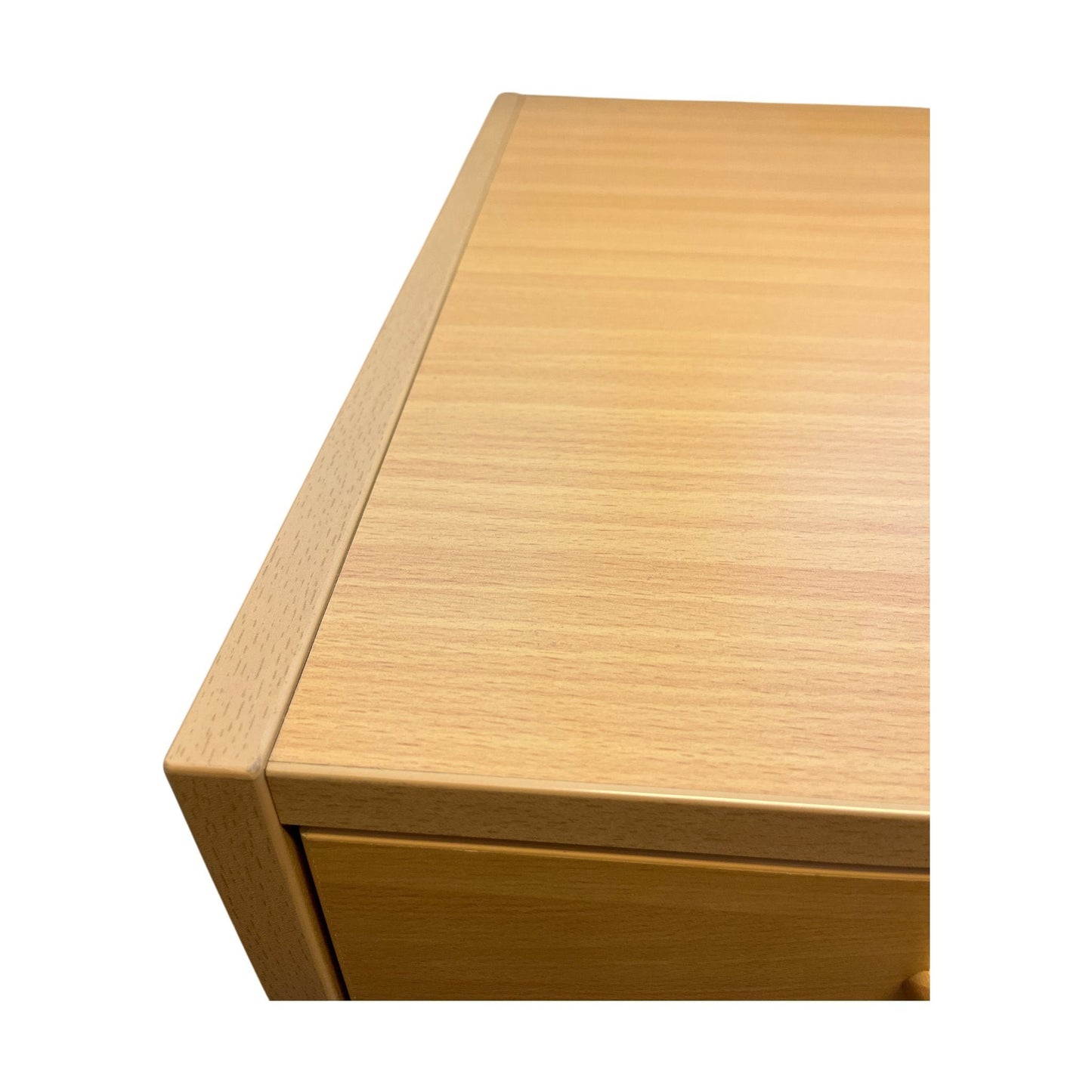 Skuffeseksjon på hjul, trefarget