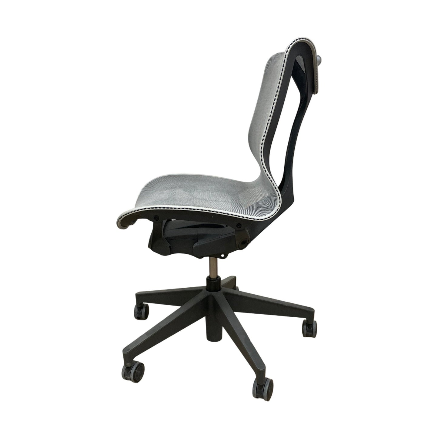 Herman Miller Cosm kontorstol, Glacier, Low Back uten armlener