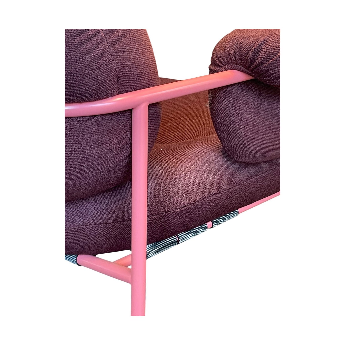 Bollo lenestol av Andreas Engesvik fra Fogia, vinrød