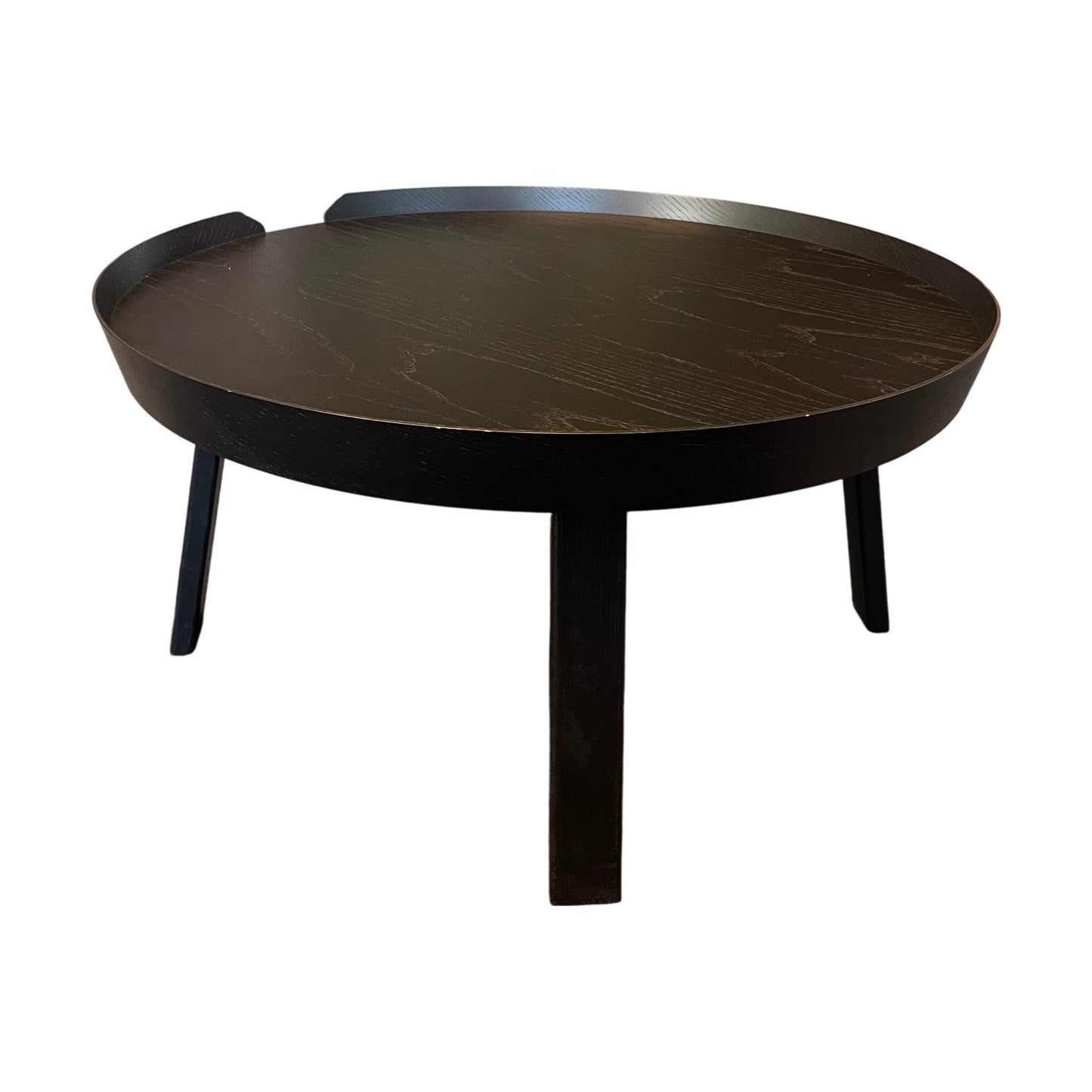 Around sofabord fra Muuto, svart, Ø80 cm