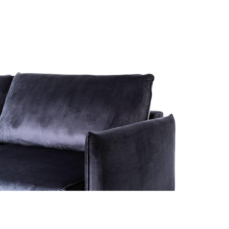 Lucas Sovesofa fra A-Møbler, velour, blå
