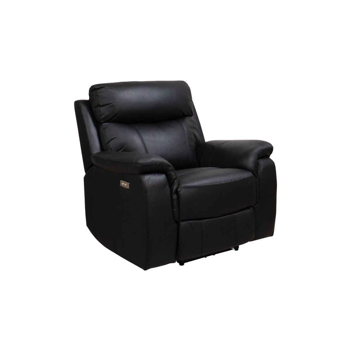 Mayfield lenestol fra A-Møbler, hud/PVC, elektrisk recliner