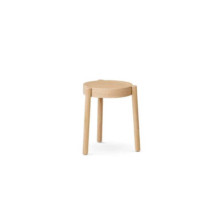 Pal stool i lys oljet eik fra Northern, 37x37x46 cm