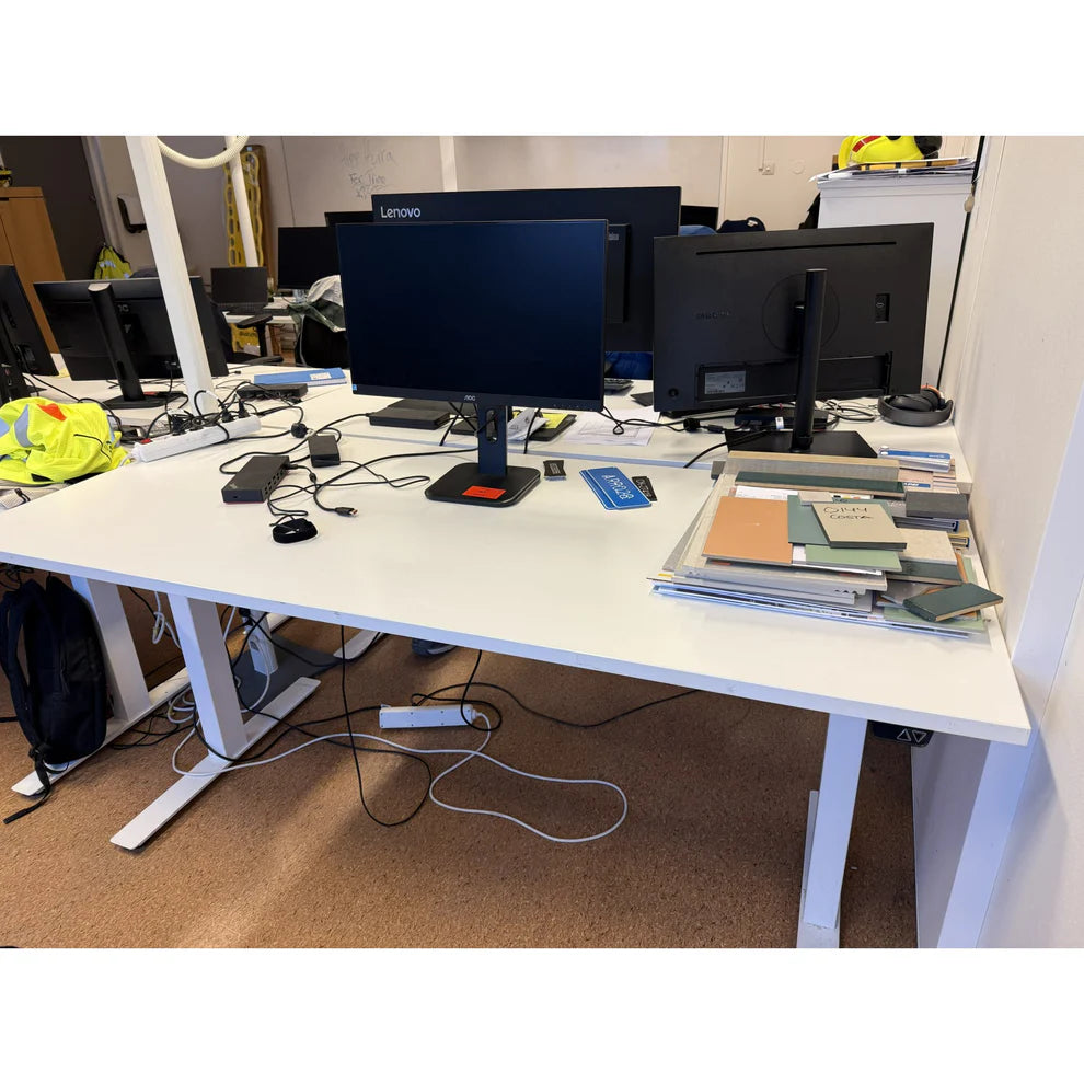 Bordplate 180x80 cm, hvit