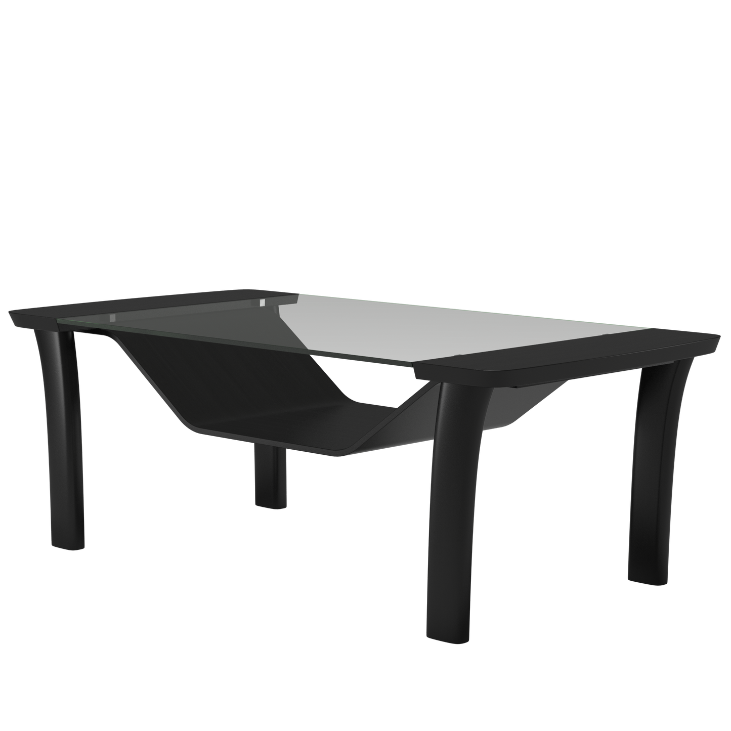 Helt nytt | Stressless Windsor bord klart glass, sort