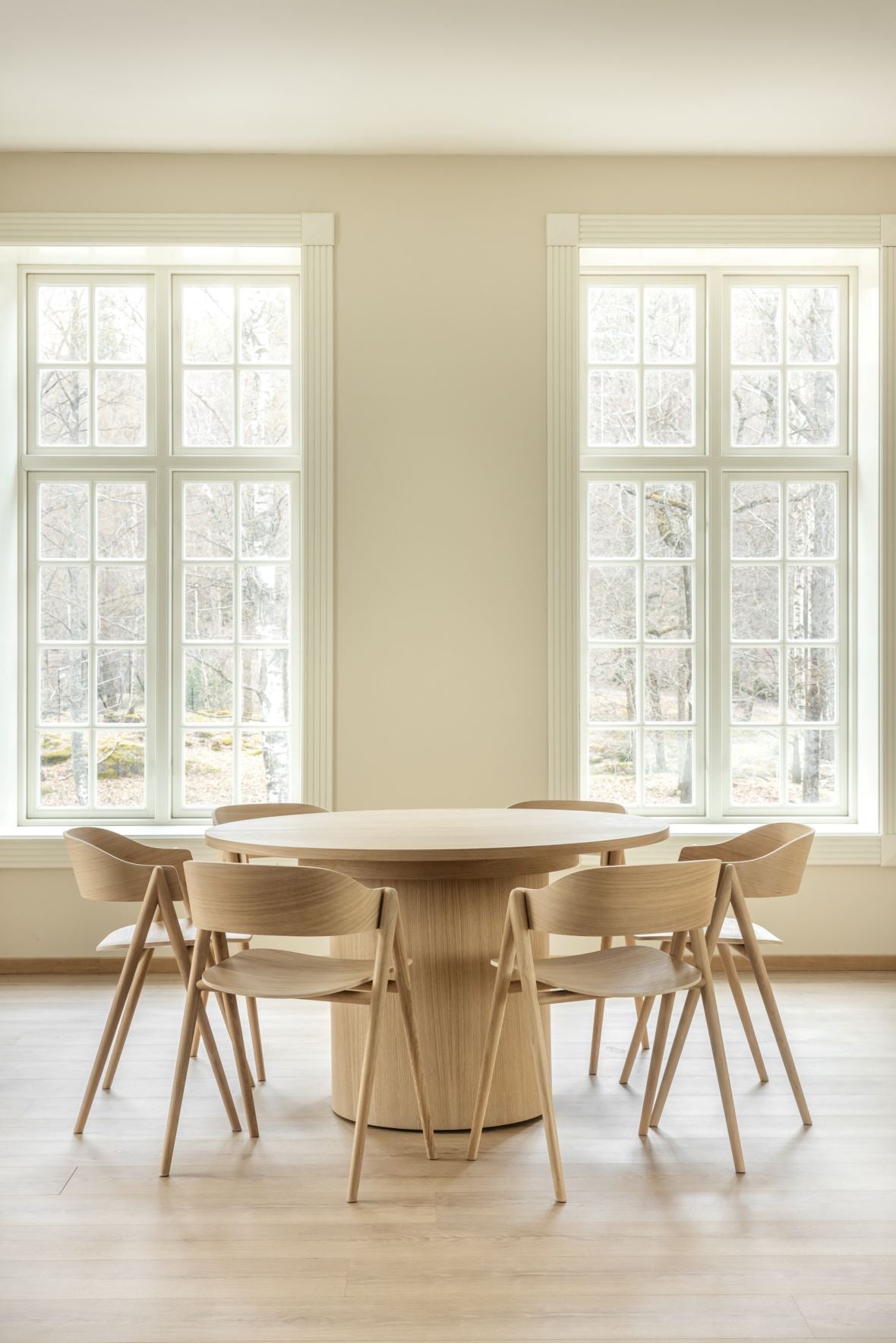 Mie Spisebord natur - ø 127 cm