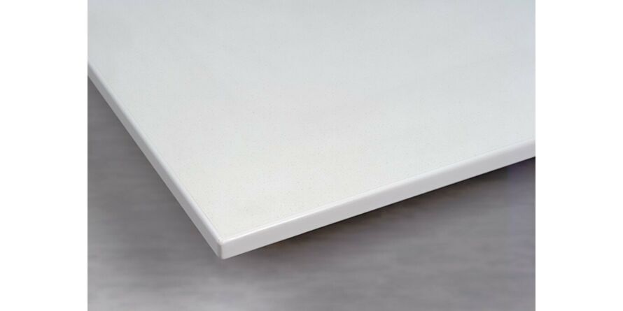 Grå bordplate 120x60, høytrykkslaminat