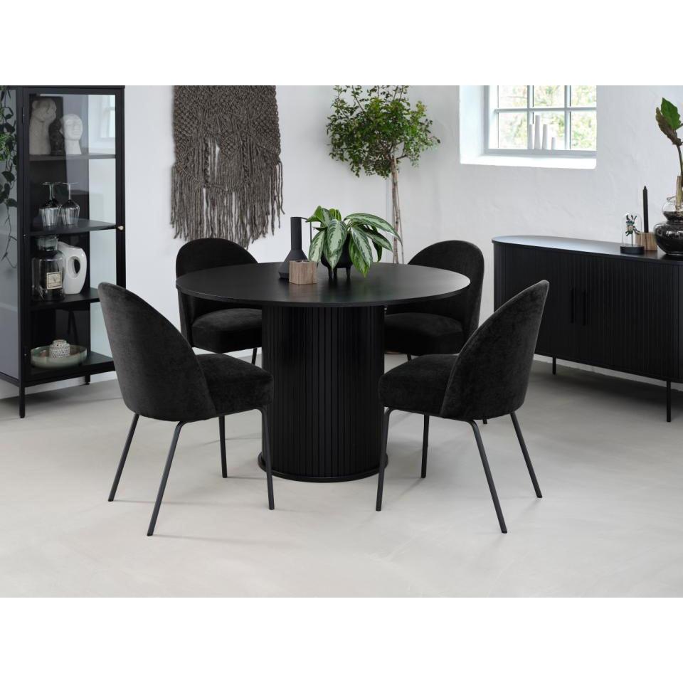 Fiola spisebord fra A-Møbler, Ø120 H75 cm, eikefiner
