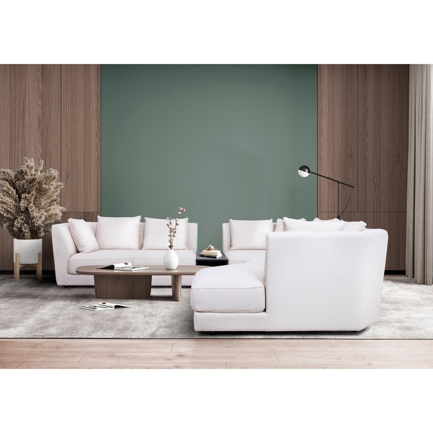 Noi hjørnesofa fra A-Møbler