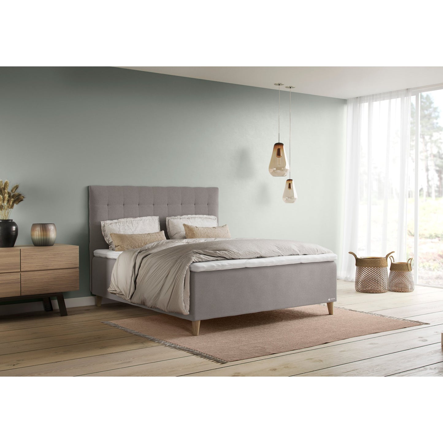 Svane Bari Sengegavl, 150x115cm