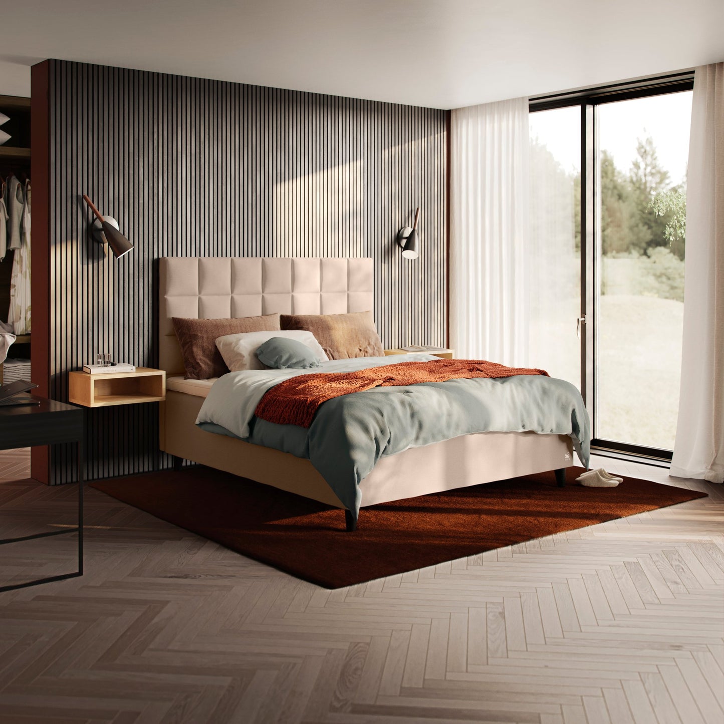 Svane Vienna Sengegavl