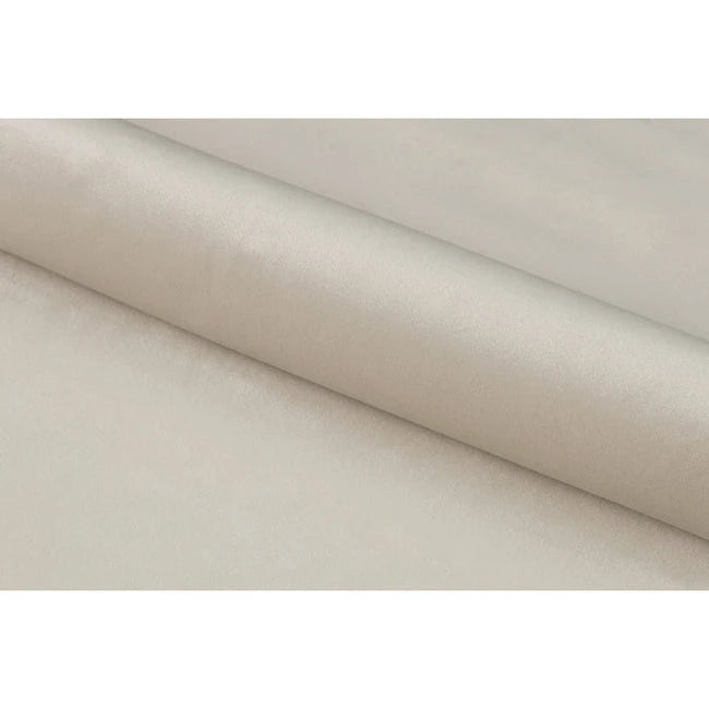 Emilia spisestol, velour, hvit