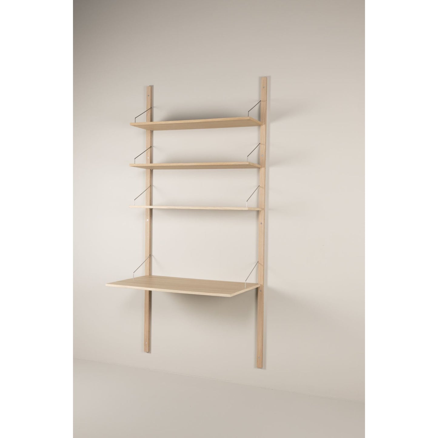 Iben hyllesystem kombinasjon 3, natur - 220x104 cm fra Kid