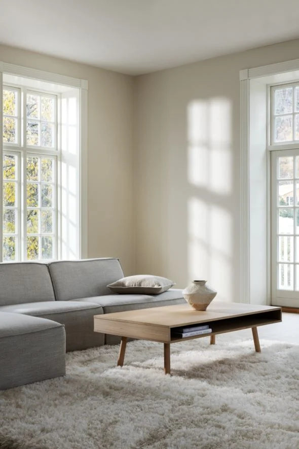 Isa Modulsofa 1,5 seter m/armlene høyre natur - 110x93x73 cm