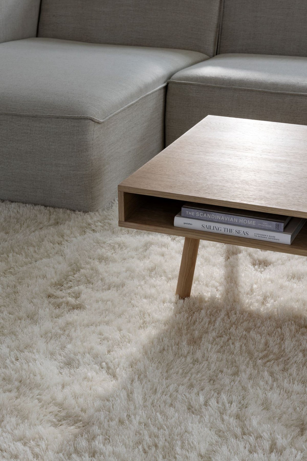 Olea Sofabord natur - 70x130x48 cm fra Kid