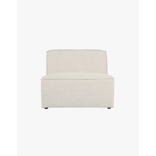 Isa, Forms & Objects, Modulsofa 1,5 seter uten armlener natur - 90x93x73 cm