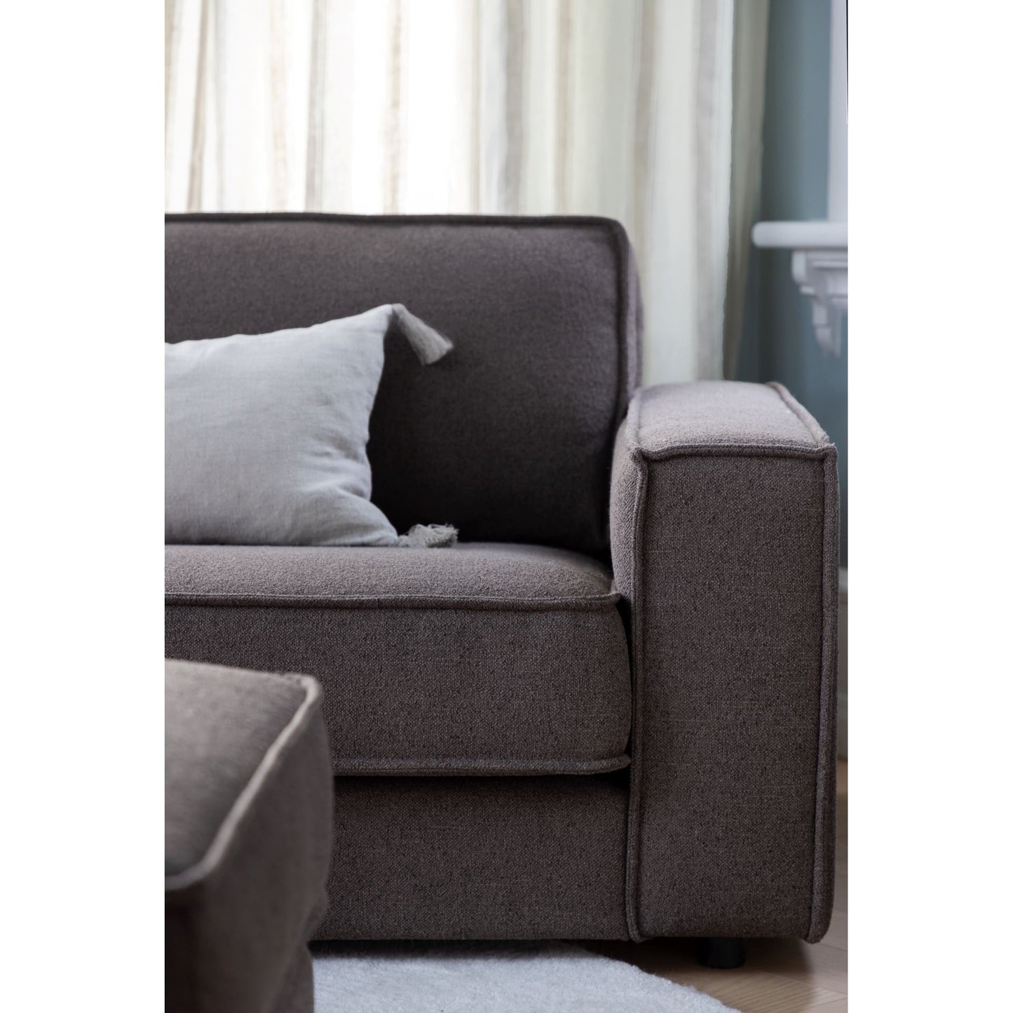 Olivia 3-seter sofa fra Kid, brun, Oslo