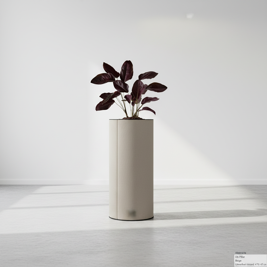 Db Pillar avfallsbeholder fra Abstracta