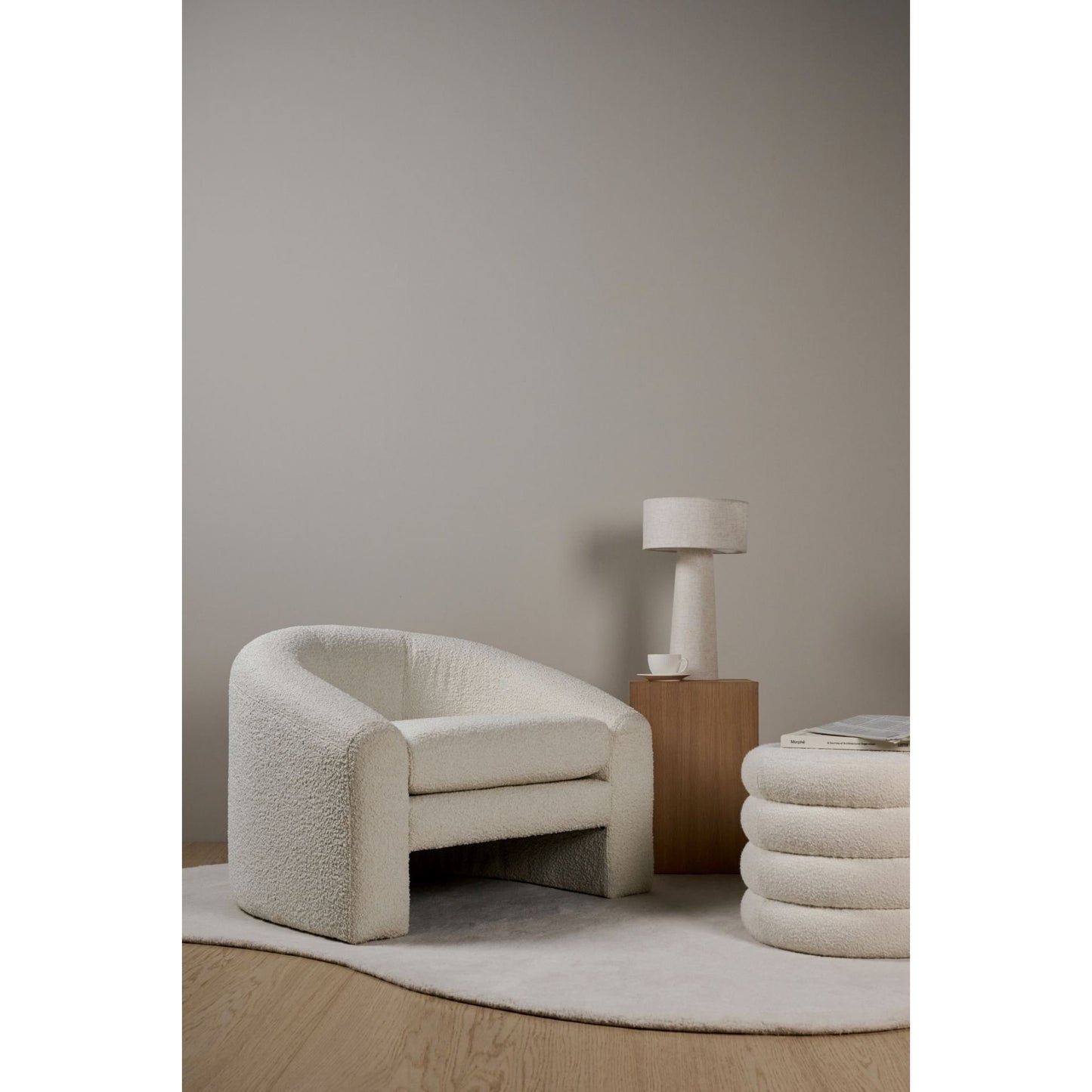 Stella sidebord fra Kid, natur, 35x35x52 cm