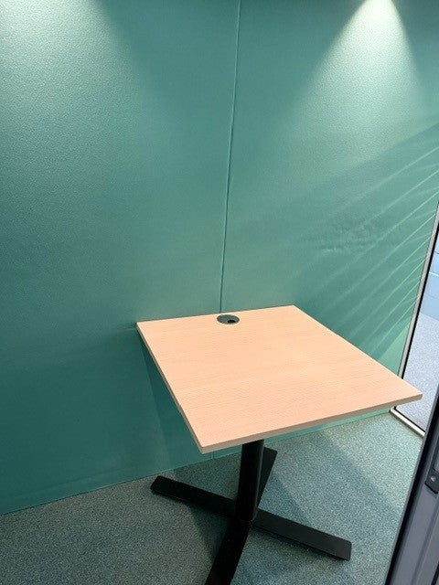 Work stillerom (pod) fra QuietPod i sølv