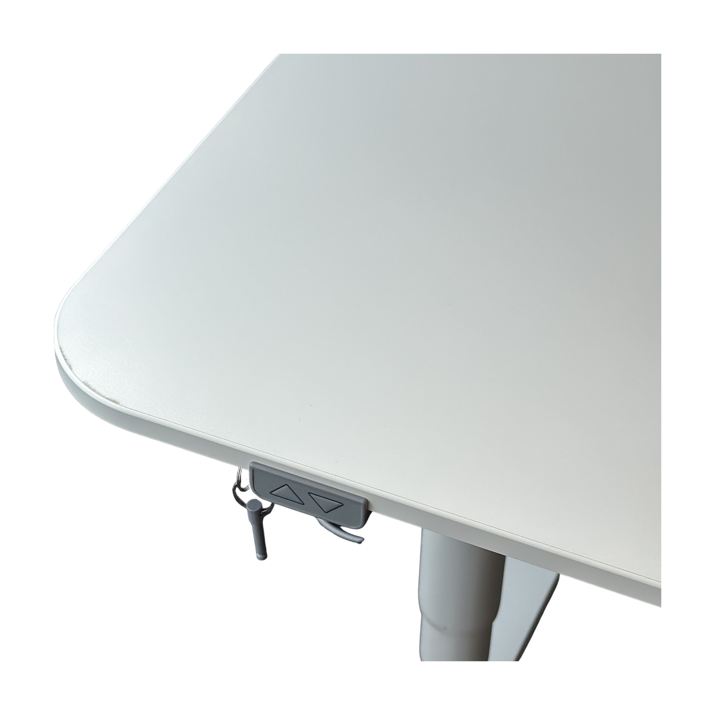 (120x80) IKEA Bekant skrivebord i hvit