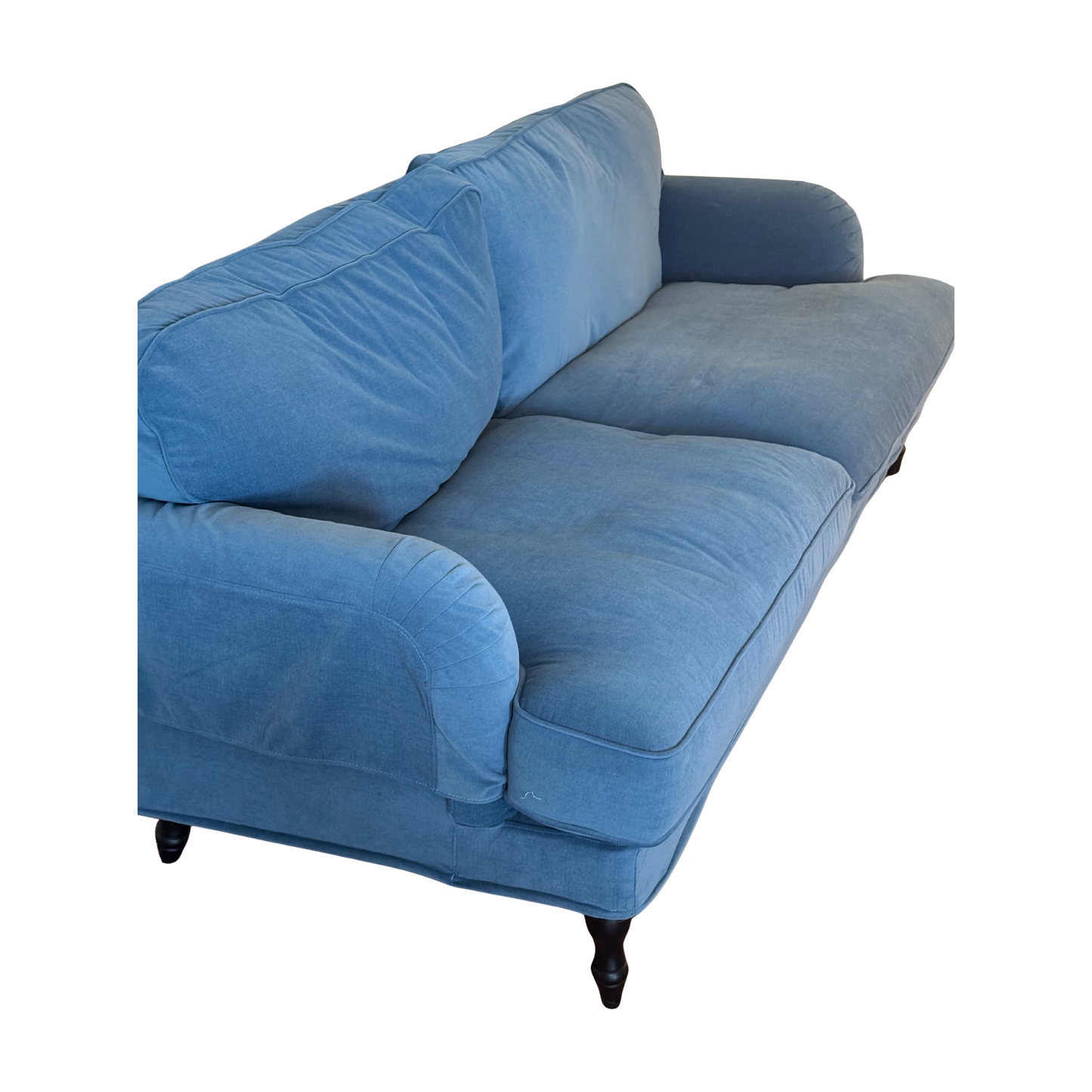 Stocksund 3-seter sofa fra IKEA i blå