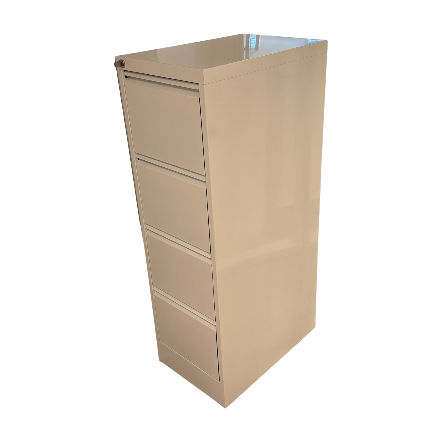 (41x63x132) Arkivskap i hvit