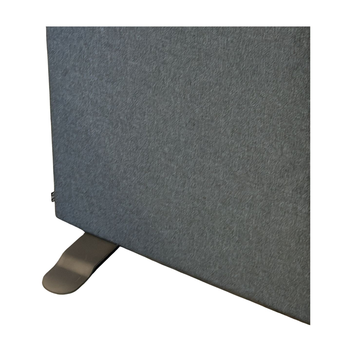 (90x160) EFG gulvskjerm i blå, stoffbetrukket