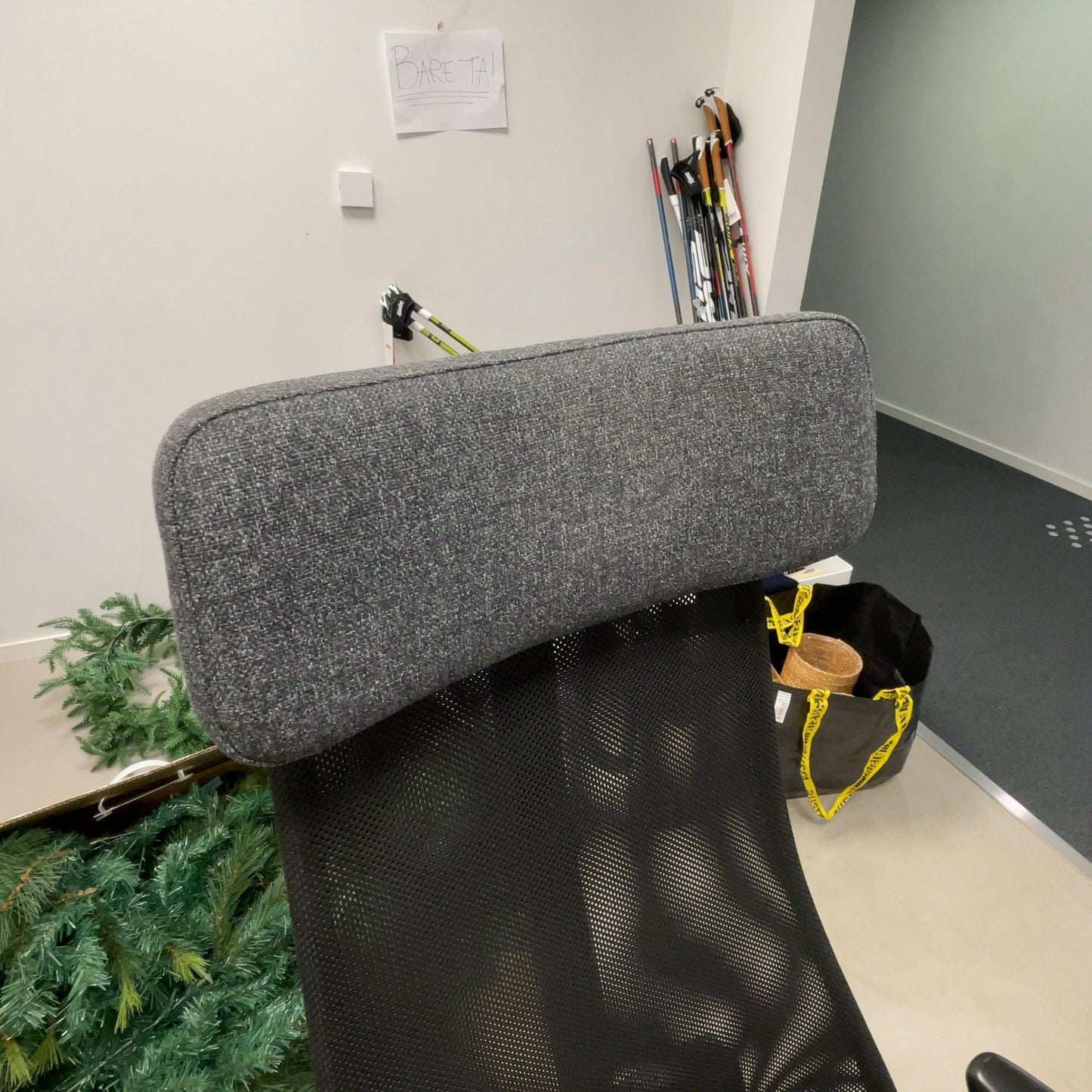 JÄRVFJÄLLET kontorstol fra IKEA i svart