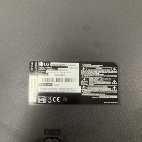 LG 55UM7050 i svart