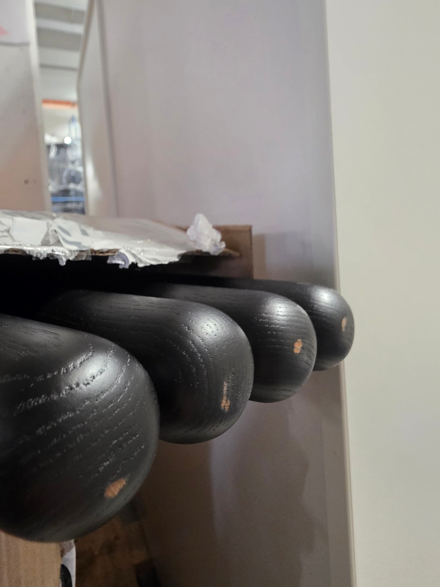 Olea Sofabord høy modell svart - 70x130x48 cm