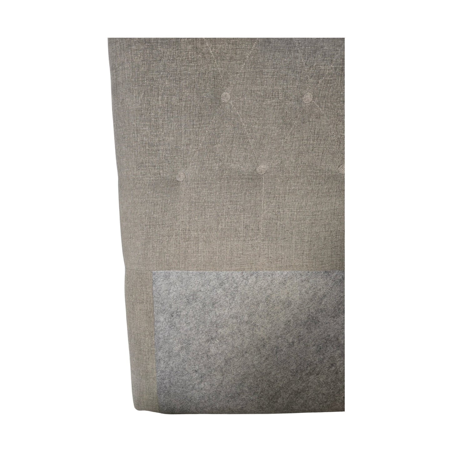 Sengegavl, grå fra Svane, 160x130x10 cm