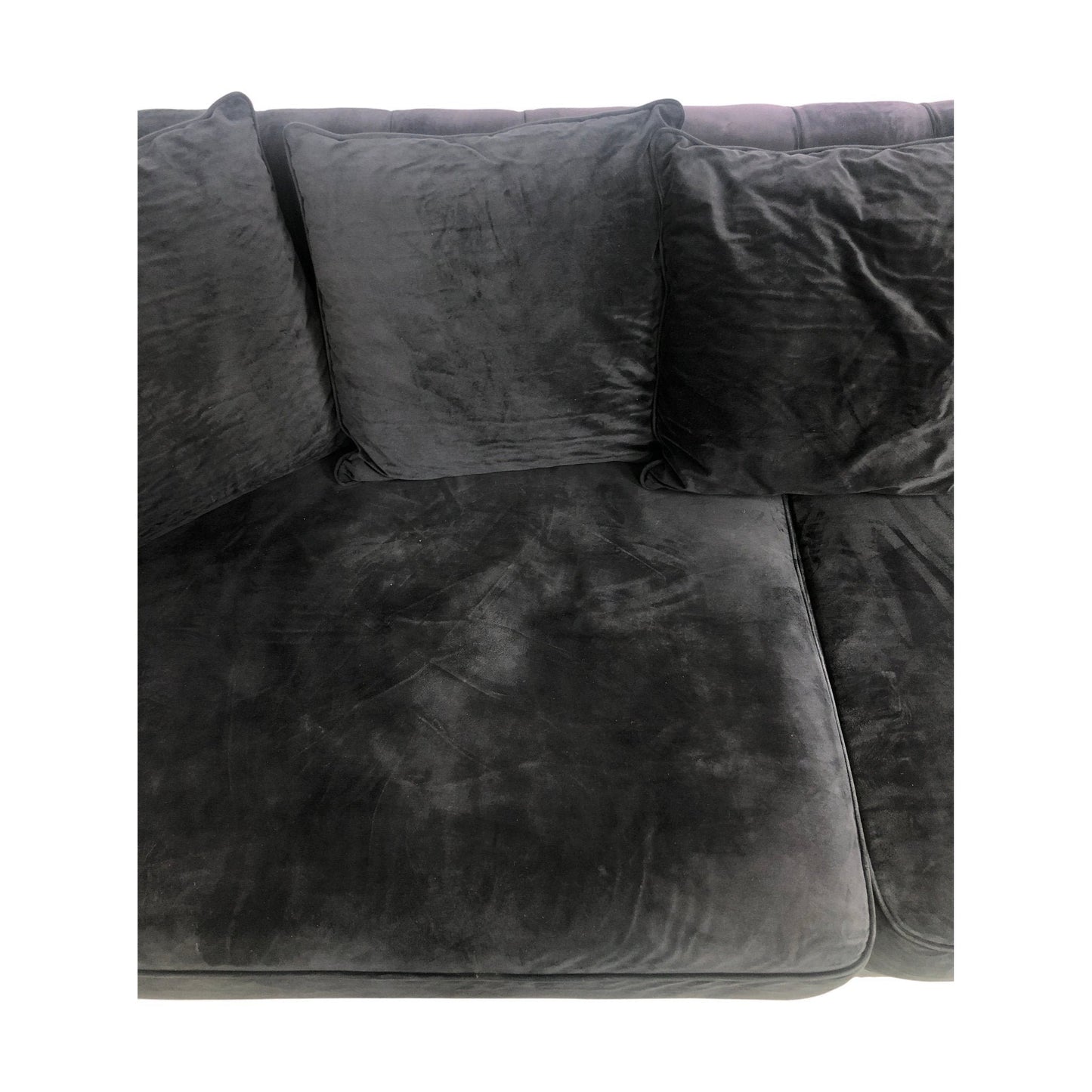 Kingston 3-seter sofa fra A-Møbler, velour