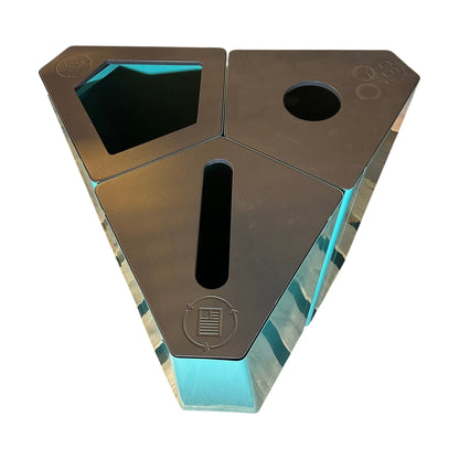 Trece Kite avfallsbeholdere 3stk, Papir, Pant og Rest