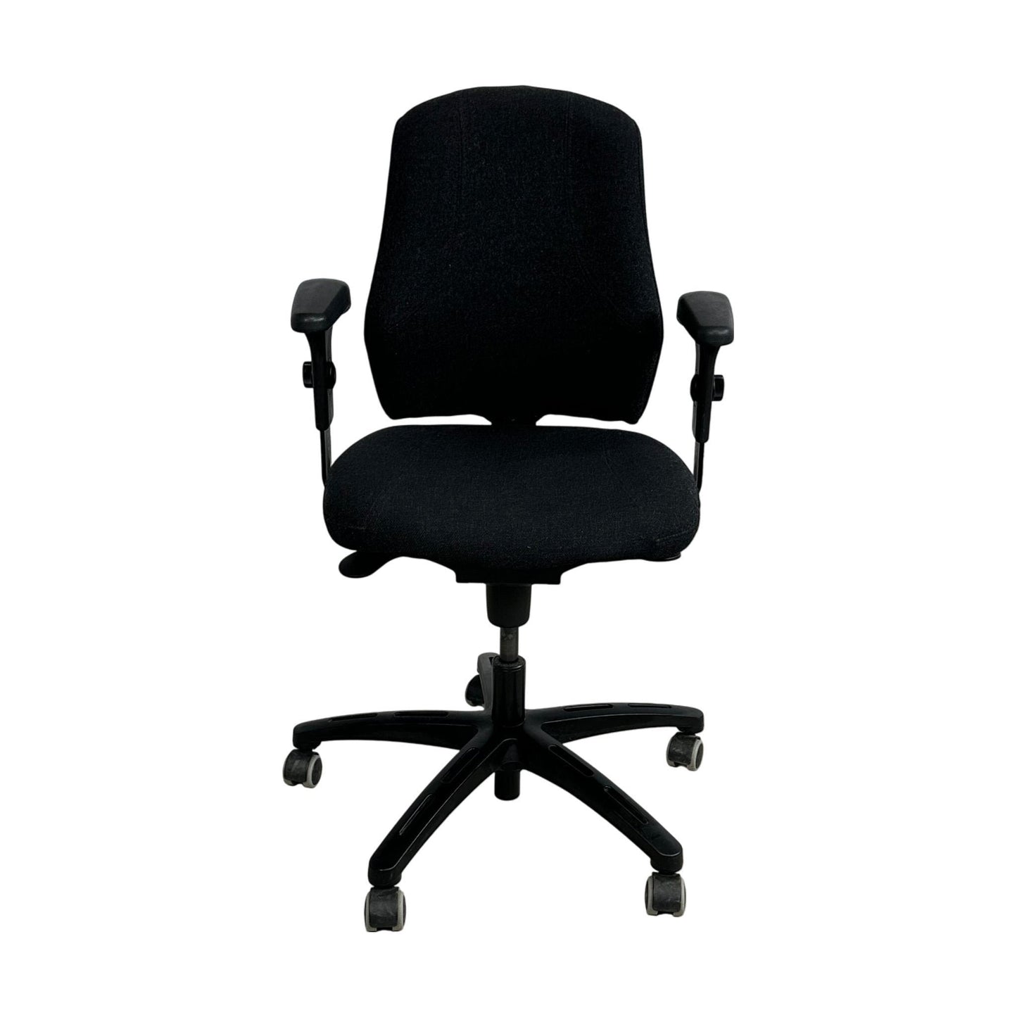 Verksam kontorstol fra IKEA, grått ulltrekk