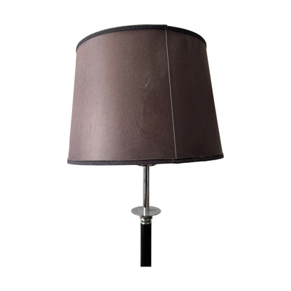Bordlampe m/brun skjerm