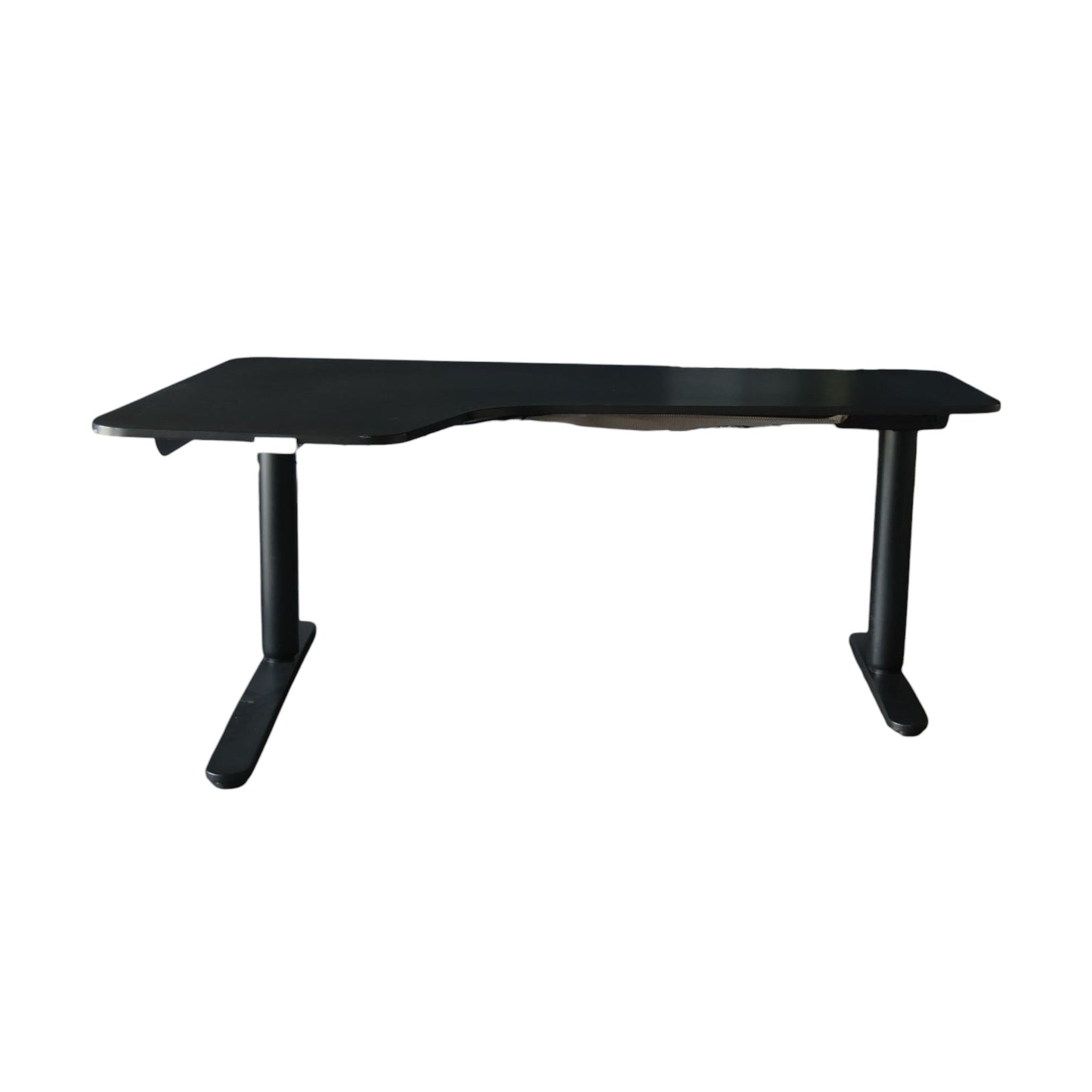 IKEA Bekant skrivebord m/ venstresving, el hev/senk, 160cm