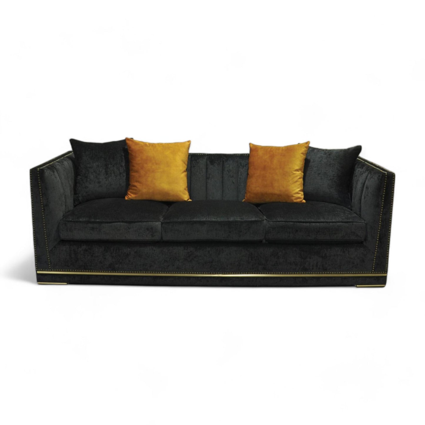 Birmingham 3-seter sofa fra A-Møbler,  velour