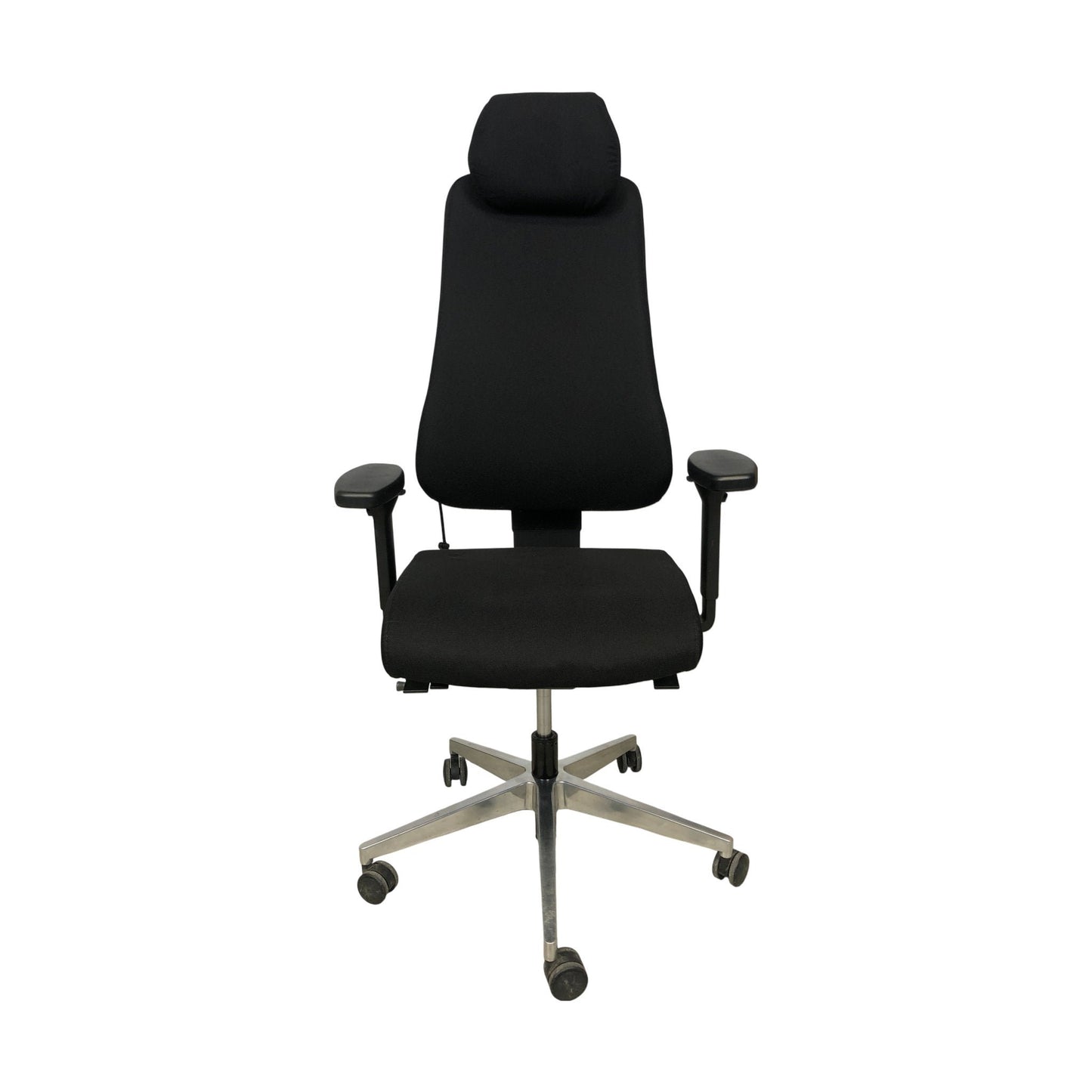 Kontorstol Uni 11XL fra KontorKonsult, sort tekstil