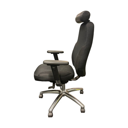 Kontorstol fra Donati, svart