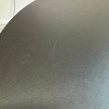 HAY konferansebord i svart, Ø128 cm