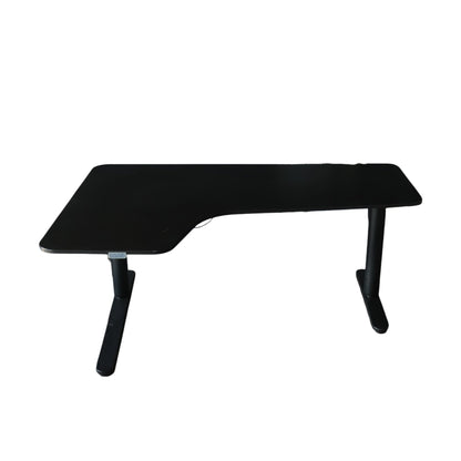 IKEA Bekant skrivebord m/ venstresving, el hev/senk, 160cm