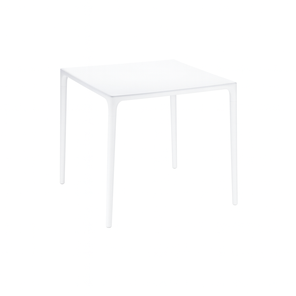 Mango hagebord i hvit