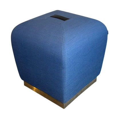 Misto puff fra ForaForm, blå, 40x40x43 cm